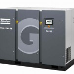 GA 160 oil injected screw air compressor